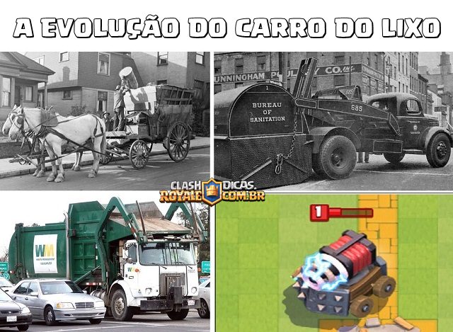 A Evolucao Do Carro Do Lixo